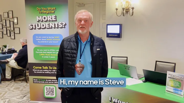 Steve of Frisco School Of Music, Music School Commercials testimonial